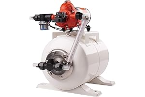 Seaflo 33 Series Industrial Water Pressure Pump and Accumulator Tank System