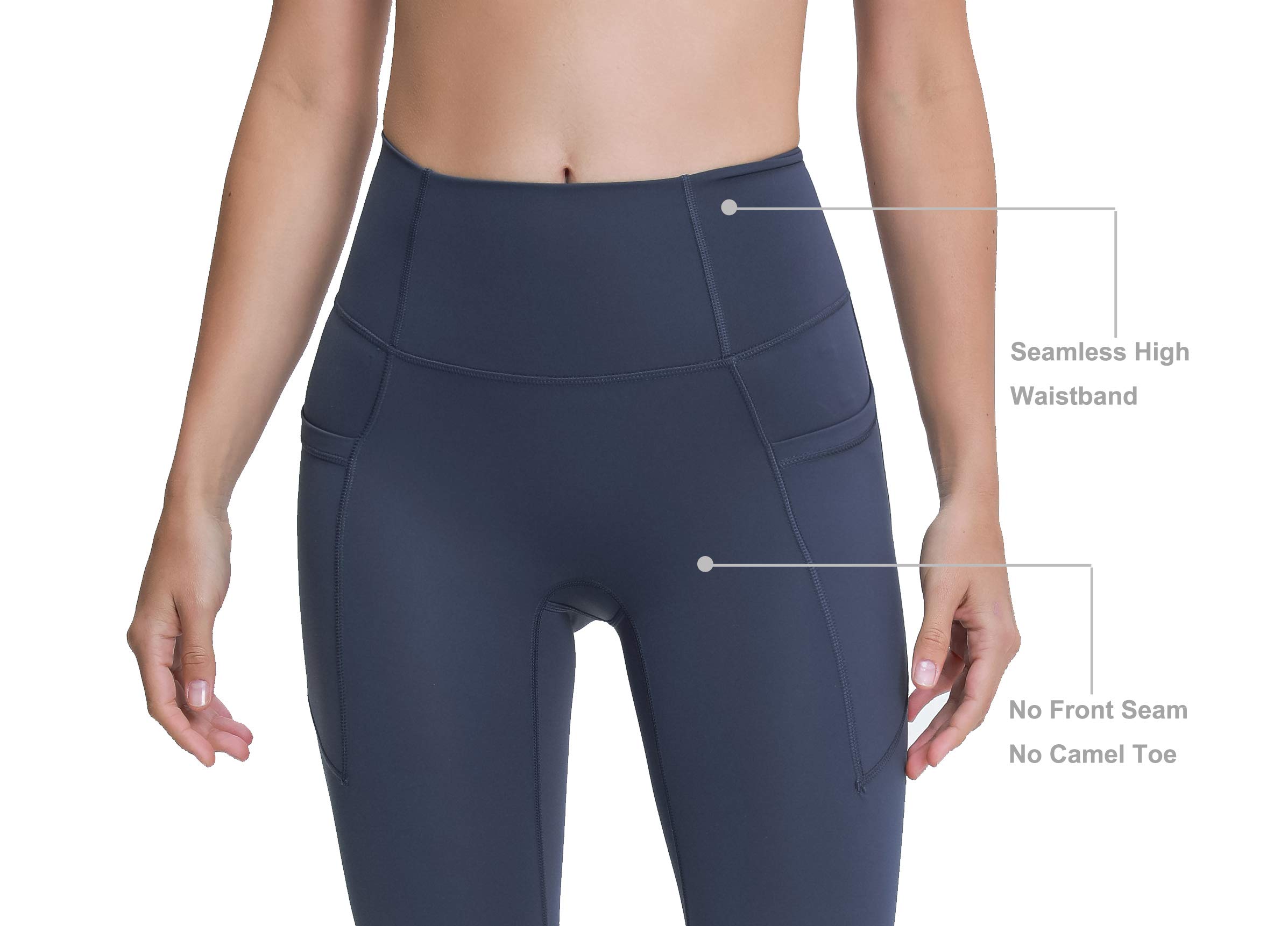 yoga pants without front seam