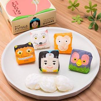 Amazon | きびだんご プレーン味〔10個入×6箱〕 個包装 山方永寿