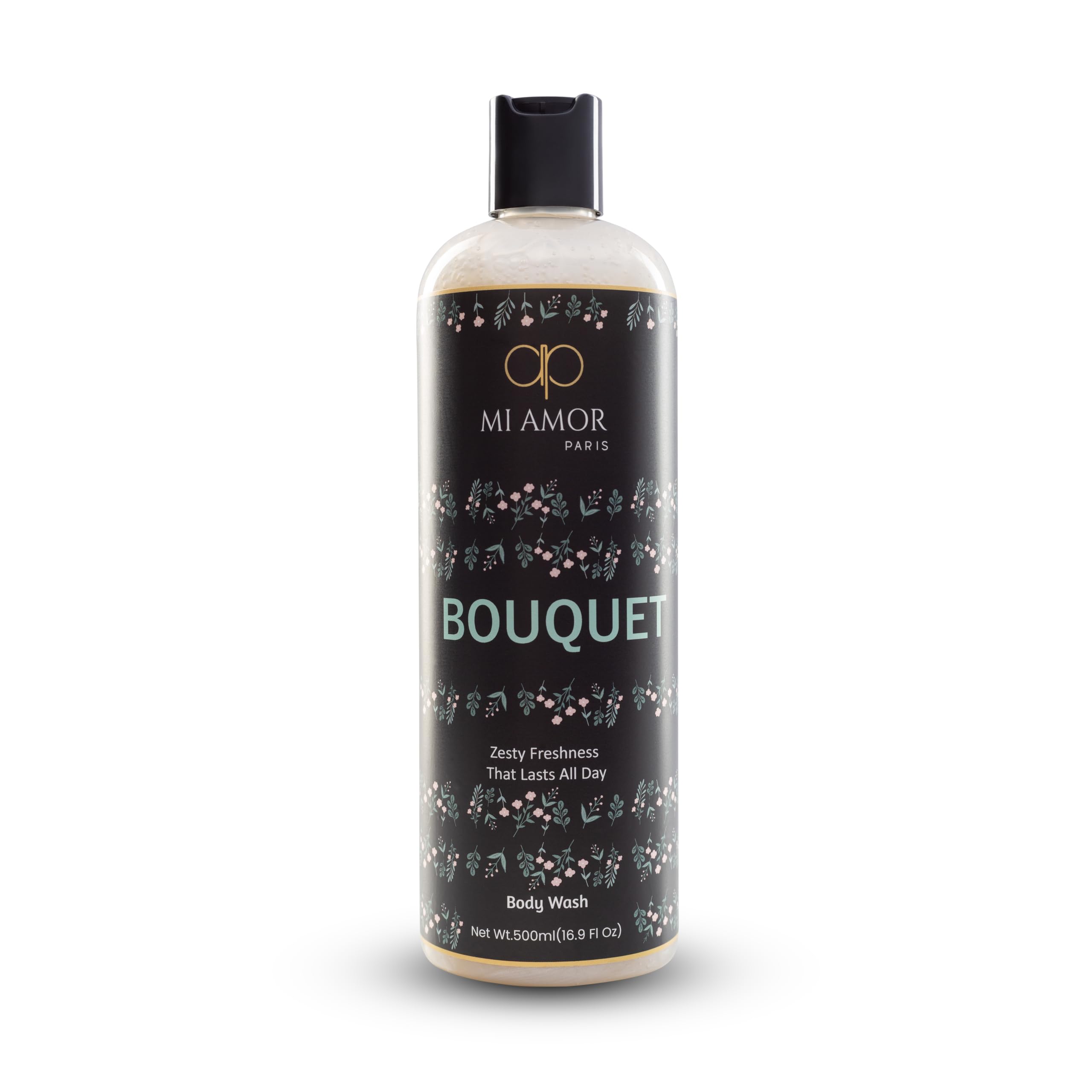 Bouquet Body Wash for Women, 500ml | Rich Foaming Shower Gel with Glycerin, Shea Butter & Sodium Hyaluronate | Deep Cleansing, Hydrating & Skin Conditioning | Paraben Free, SLS Free-image-48