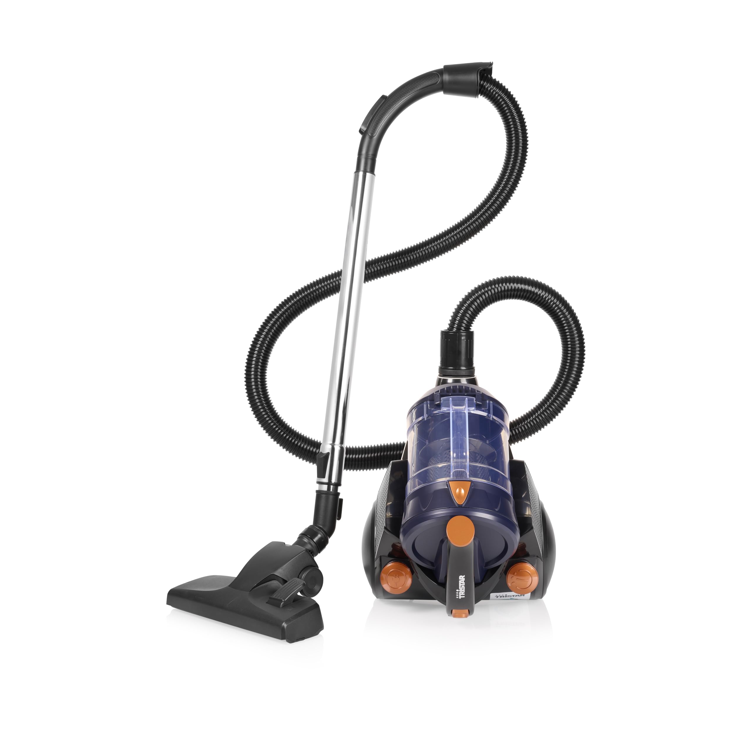 Aspirador Multi Ciclónico Tristar - Sin bolsa - Alcance 18 m - Volumen 2,8 L - Motor 700 W - Velocidad regulable - SZ-4135