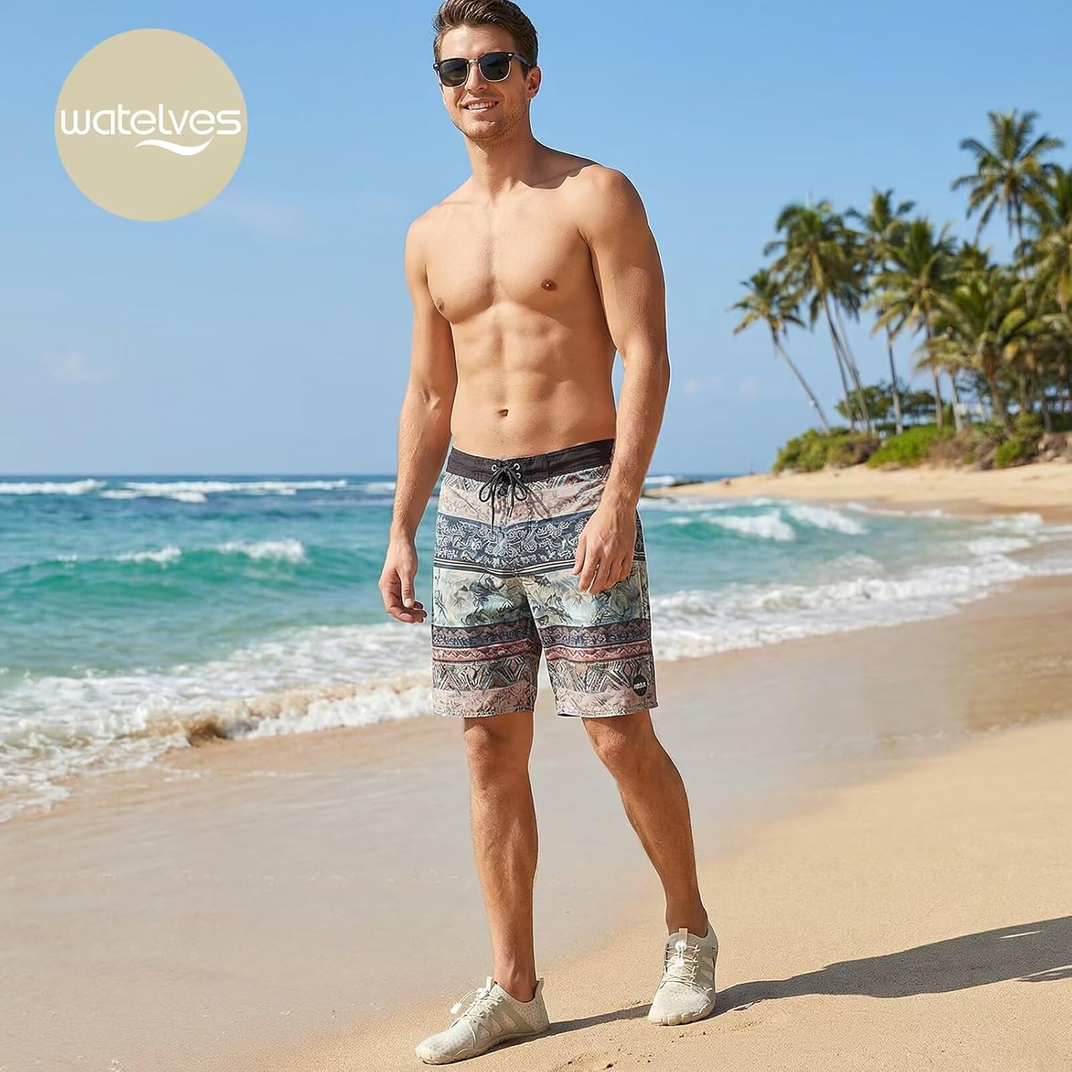 WateLves Water Shoes Mens Womens Barefoot Quick-Dry Aqua Sock Outdoor Athletic Sport Shoes for Swim Beach Pool Hiking Surfing Walking - Image 2