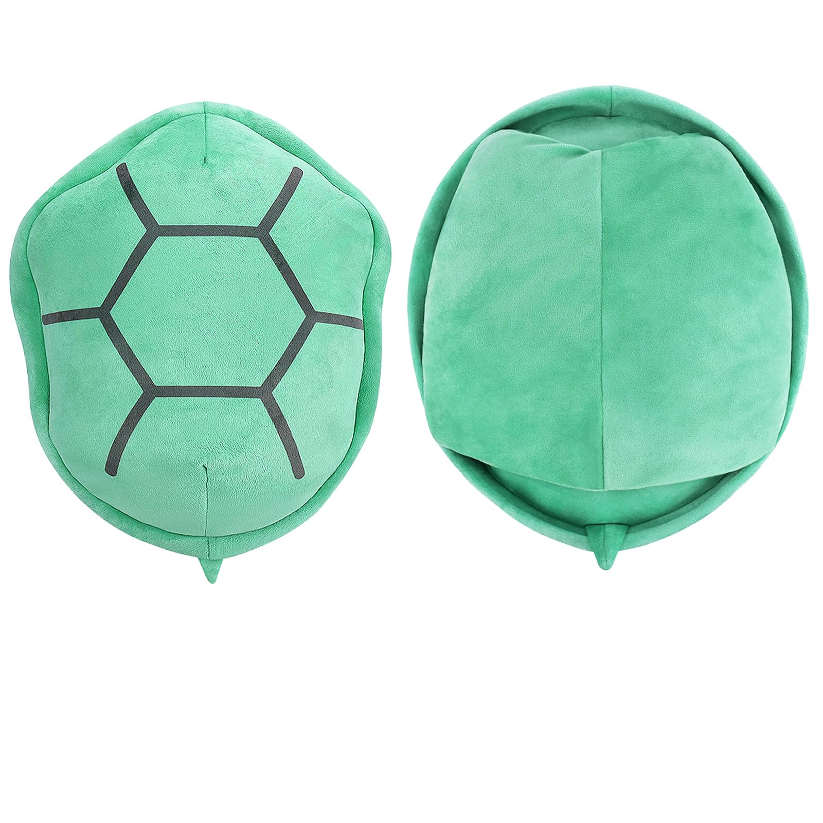 Fortuning's JDS Large Turtle Shell Plush Pillow 25.5 inch Stuffed Turtle Wearable Push Toy for Cosplay Costume Party Decor Families Game Cartoon Costume Multi-Purpose for Cosplay Animal Soft Toy