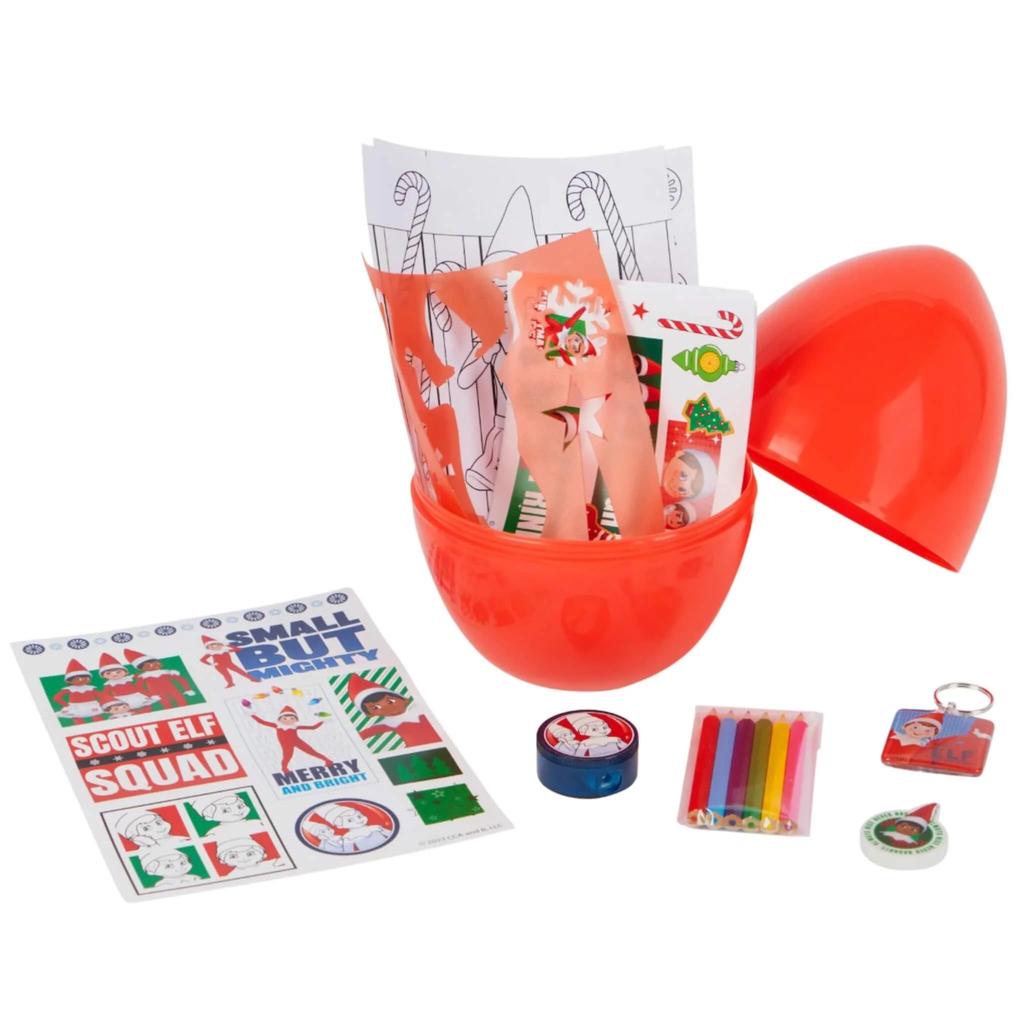 Accessoires U0152uf D'activités XXL Avec Feuilles De Coloriage, Crayons,  Autocollants Et Plus Elf On The Shelf, image size:2048x2048