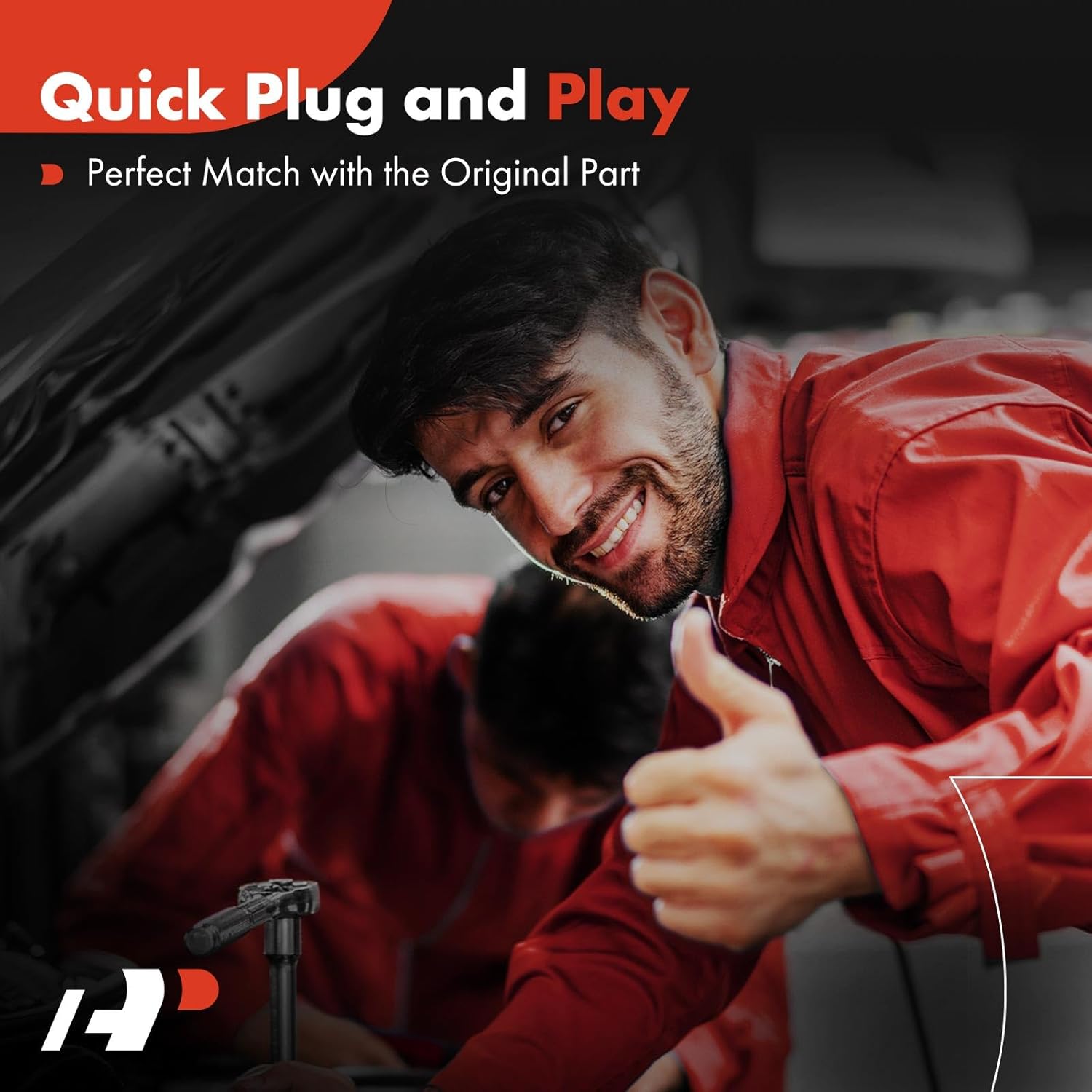 A-Premium Ignition Distributor Cap Compatible with GMC, Chevy & Isuzu Vehicles - V6 4.3L - Silverado 1500, Sierra 1500, Savana, Express, C/K-1500, Blazer, Hombre, Bravada - 1995-2008