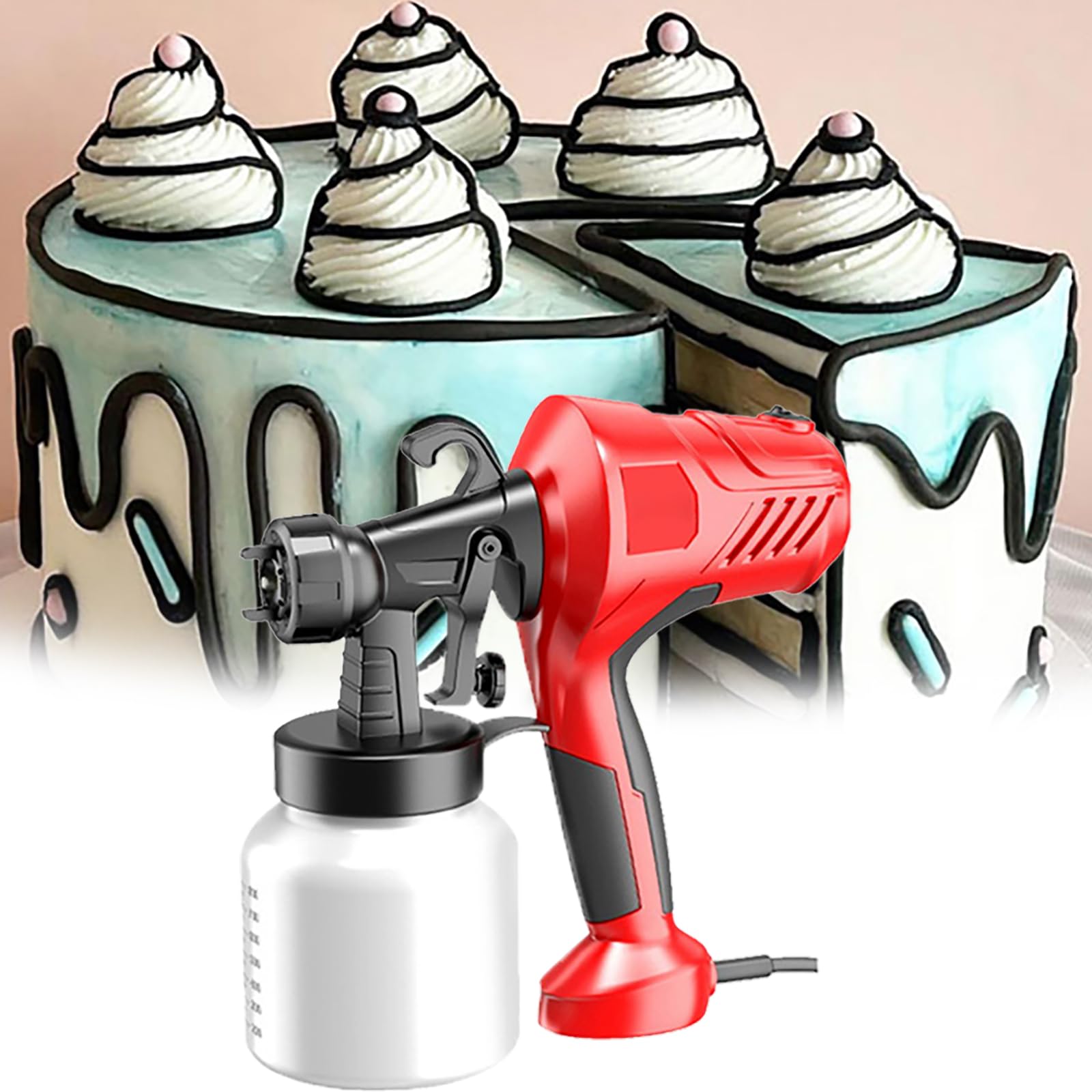 Pulvérisateur Électrique pour Gâteaux et Modelage Pâtissier