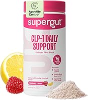Vista 13 de Supergut GLP1 Daily Support - Suplemento en polvo de GLP-1 de alta fibra para mujeres y hombres, mezcla de bebida sin azúcar para la salud