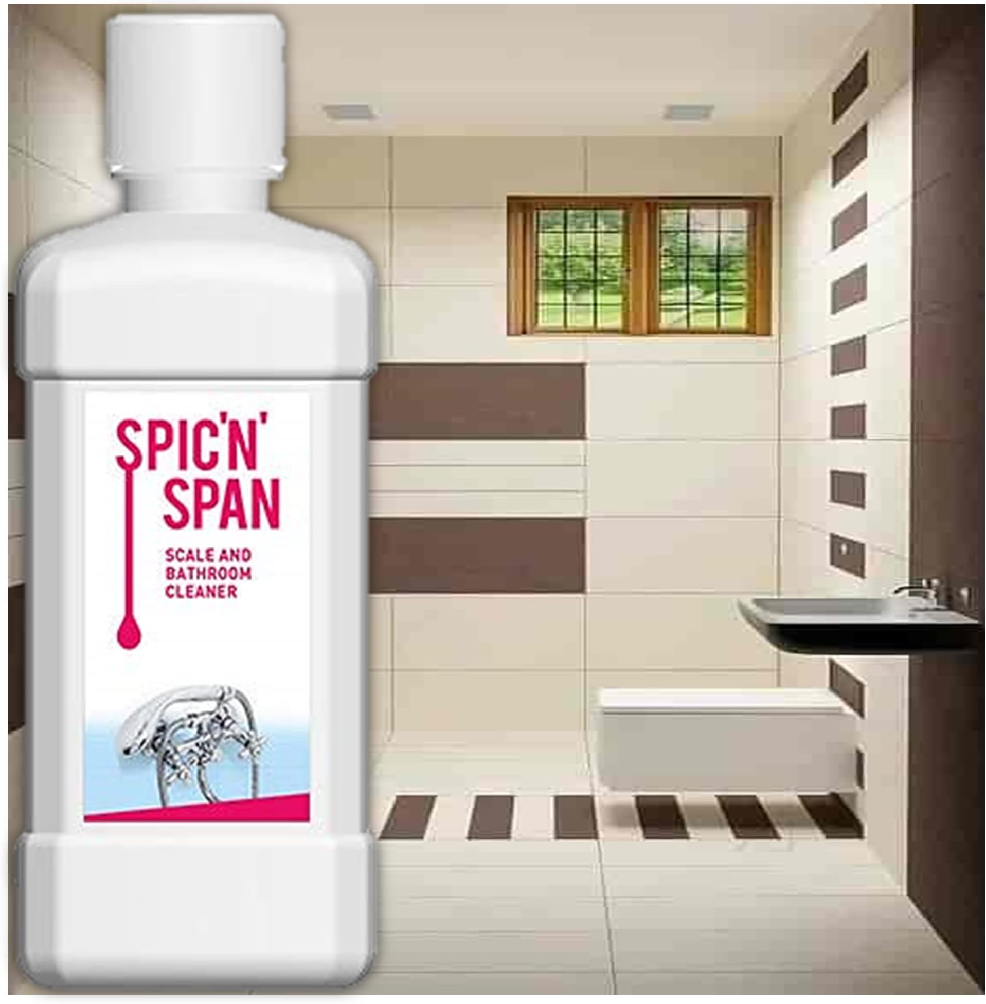 spic n span tap cleaner modicare tile cleaners, Disinfectant for Floor Cleaner, Surface Disinfection, Personal Hygiene-250ml