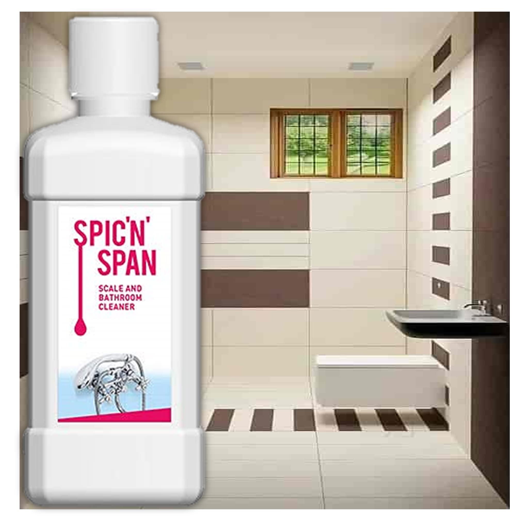 Modicare Spic 'n' Span bathroom Cleaner -250ml SS0023
