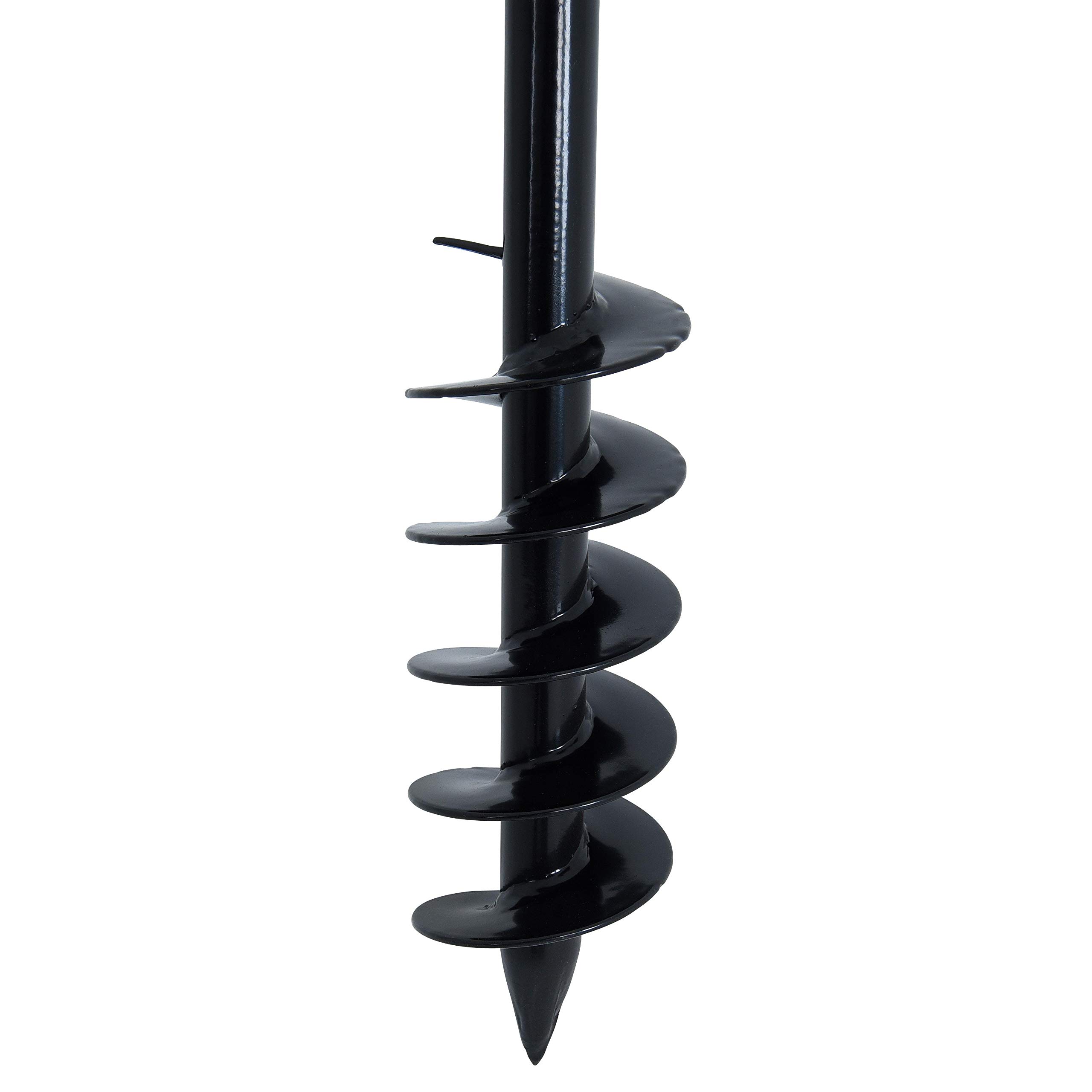 ESTEXO Handbohrer Erdbohrer Handerdbohrer Erdlochbohrer Pflanzbohrer Pfahlbohrer Brunnenbohrer Brunnenbohrgerät Lochbohrer (85 mm)