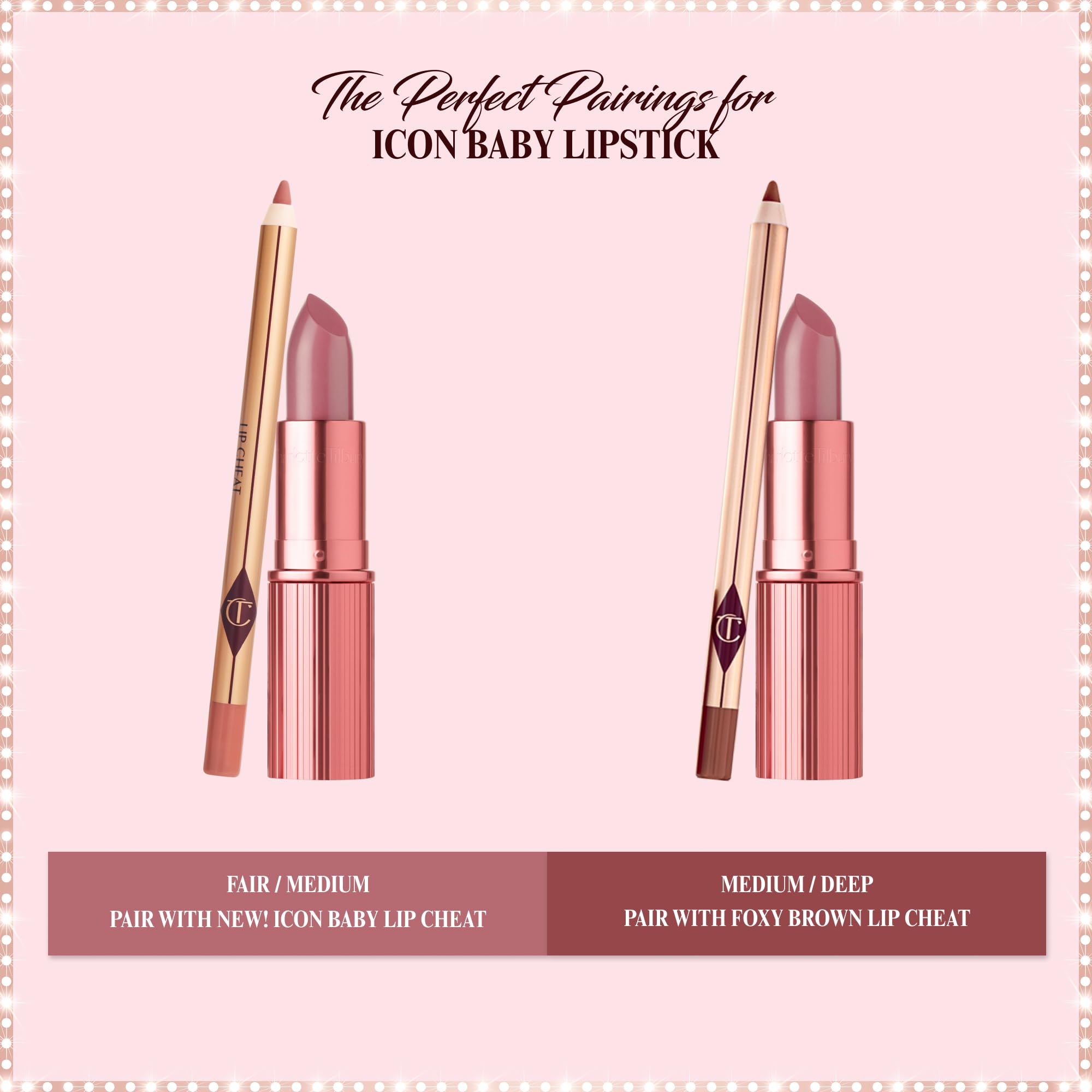 Charlotte Tilbury Lip Cheat Lip Liner Pencil - Gives Lips a Fuller-Looking, Defined Pout - Enriched with Jojoba Oil & Hyaluronic Acid - Waterproof, Smudge-Proof & Transfer-Proof