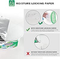 Vista 4 de NATRUTH Cajas absorbentes de humedad, sin perfume, 17.6 onzas líquidas (6 paquetes)* 10.5 onzas líquidas deshumidificador de armario, cubo