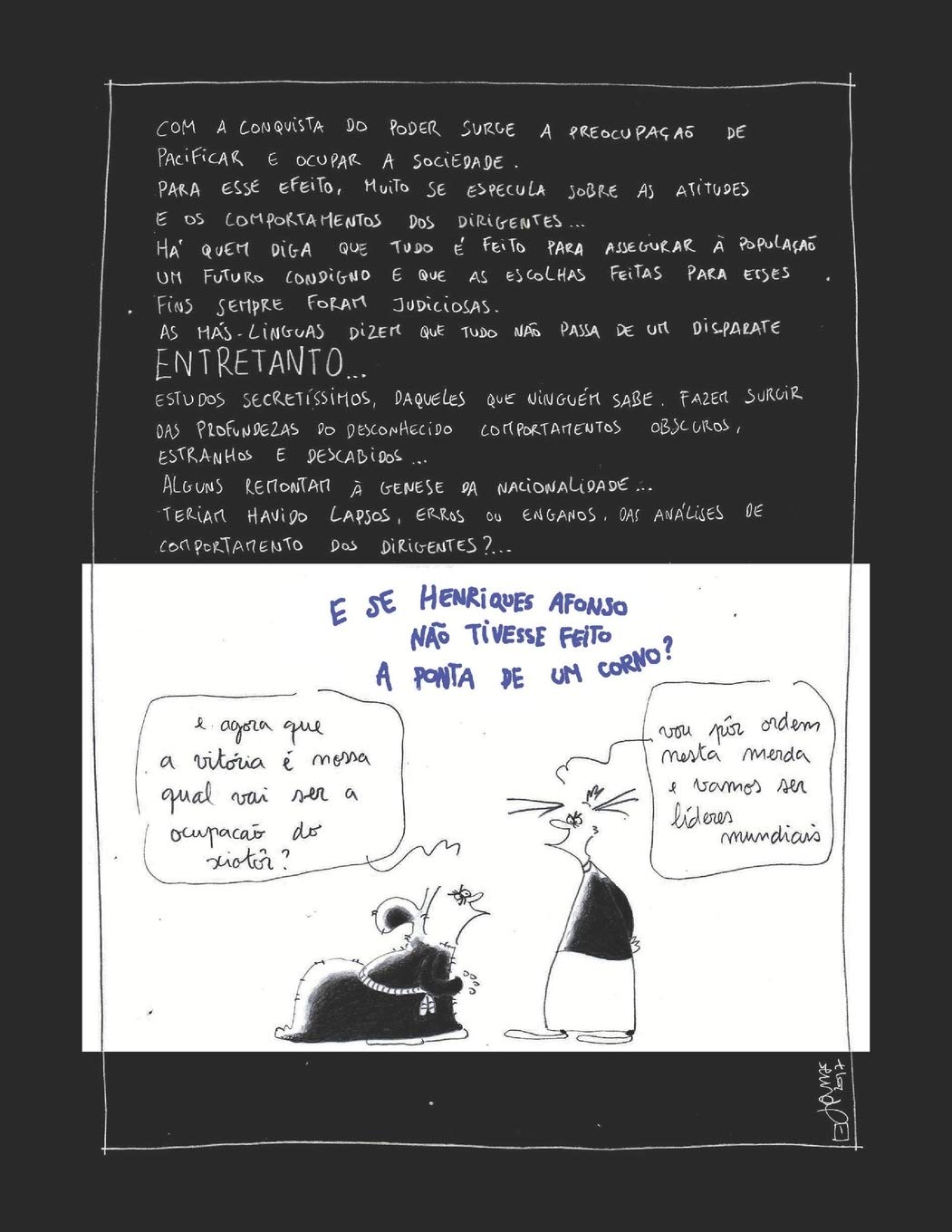 e se henriques afonso não tivesse feito a ponta de um corno?