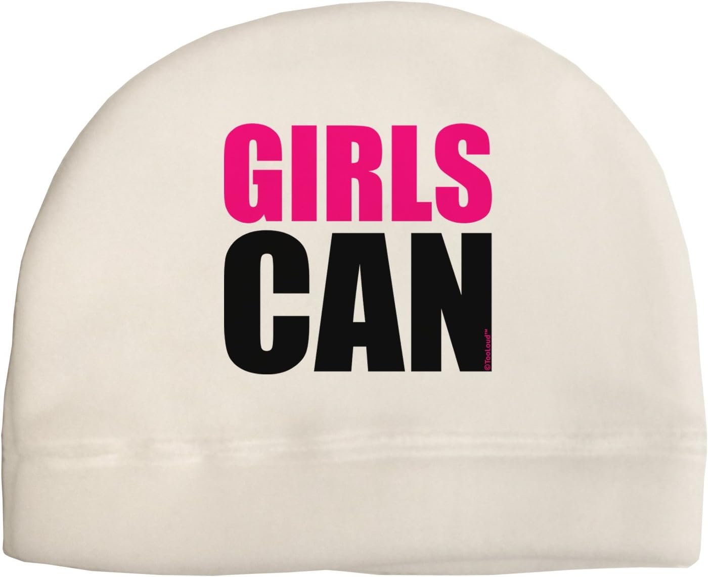 TOOLOUD Girls Can Adult Fleece Beanie Cap Hat