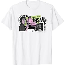 Beetlejuice Delia Deetz Go Insane Vintage Collage Movie T-Shirt