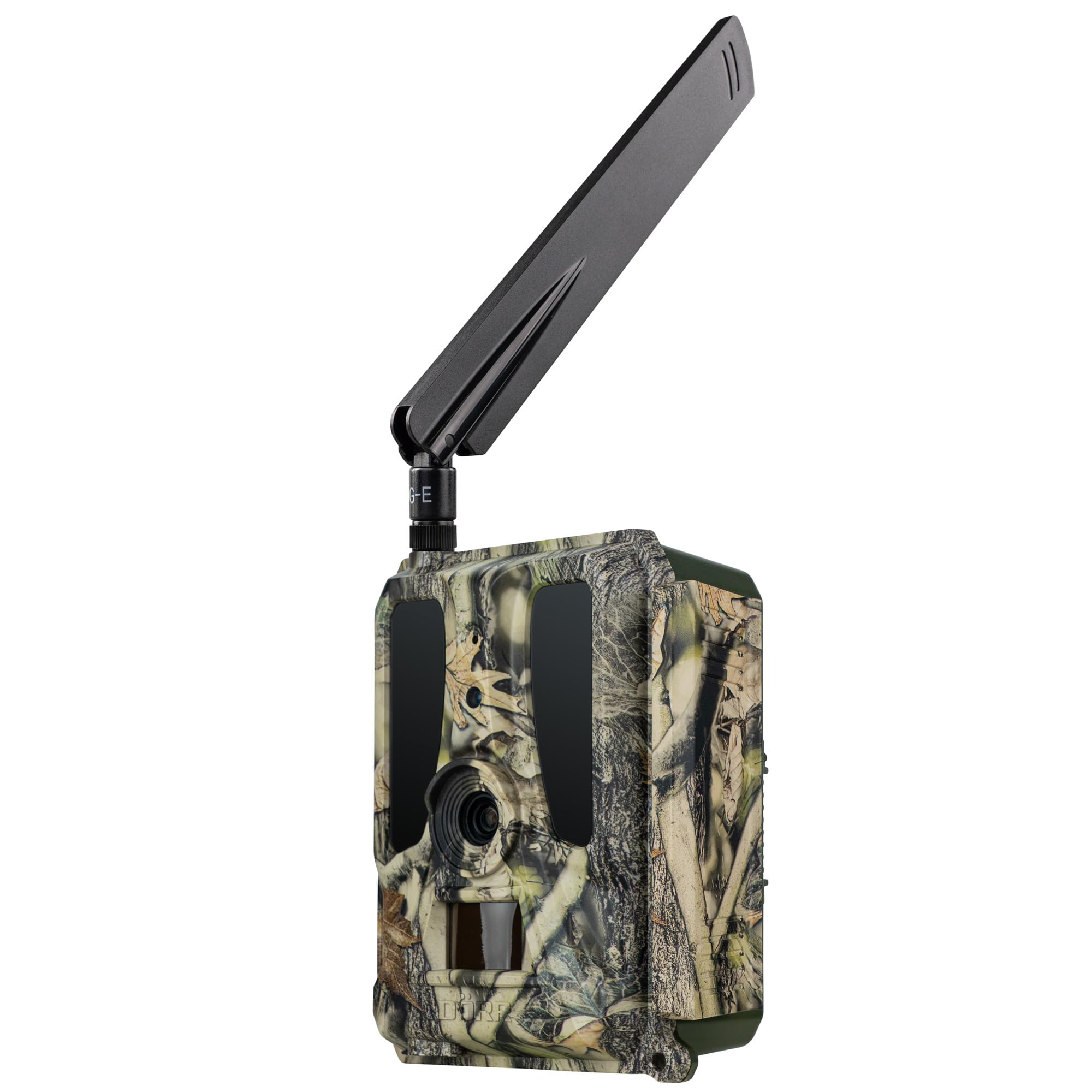 DÖRR Cloud Pro 4G Wildkamera, Überwachungskamera, 60°, Wiederaufladbar 18650, iOS & Android & Web App, 4G Bildübertragung, 24MP Bilder, Full HD 1080P Videos, Echtzeitmodus, Infrarot Blitz, Zeitraffer