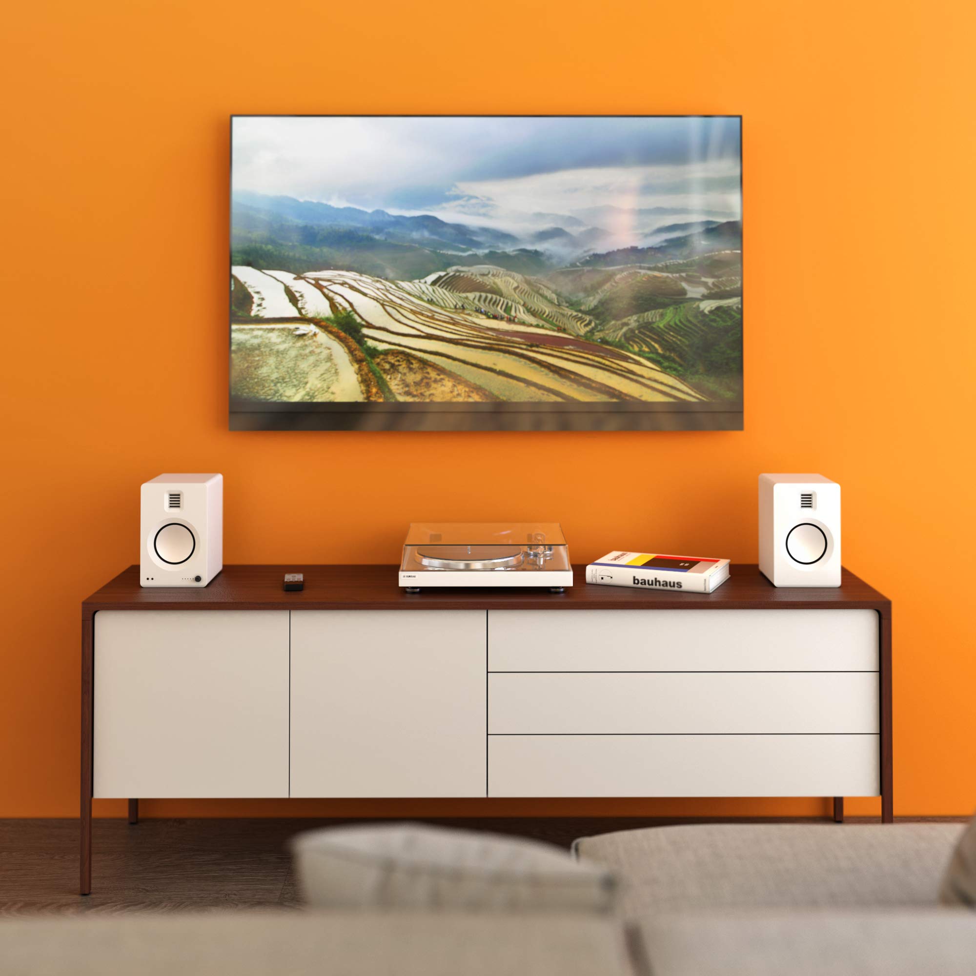 Kanto TUK Powered Speakers with Headphone Out Builtin USB DAC