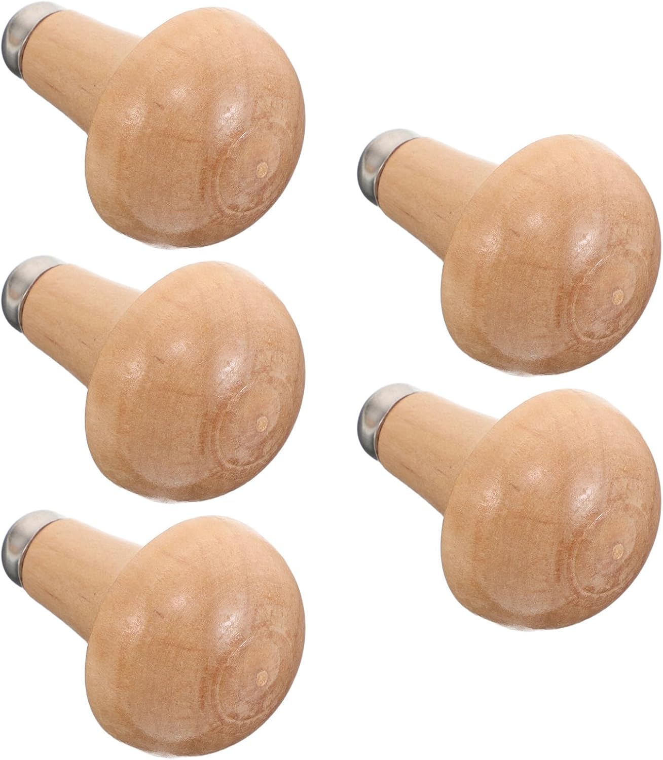 5pcs Ergonomic Wood Graver Handle Set for Engraving Filing Tasks
