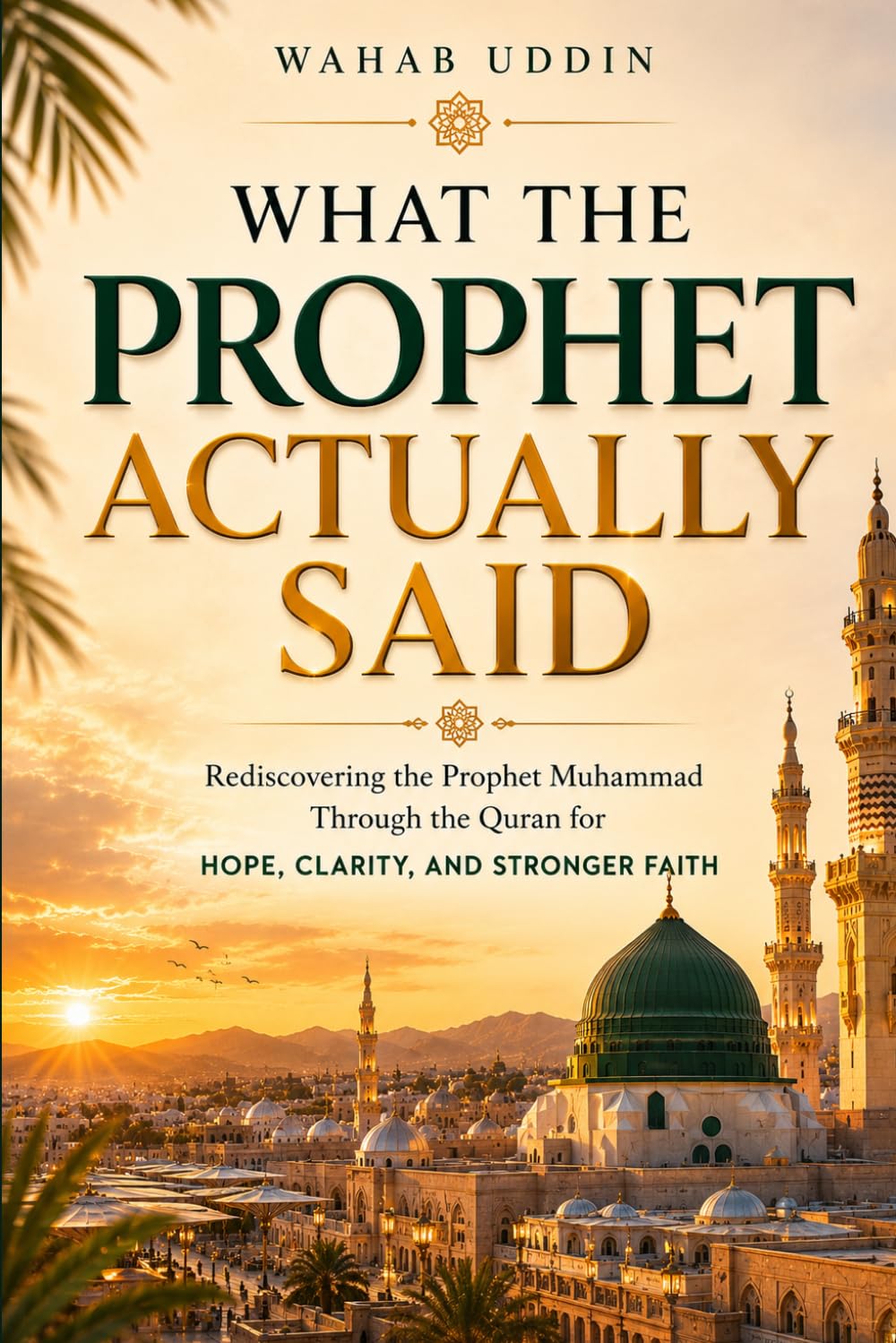 What the Prophet Actually Said: Rediscovering the Prophet Muhammad Through the Quran for Hope, Clarity, and Stronger Faith