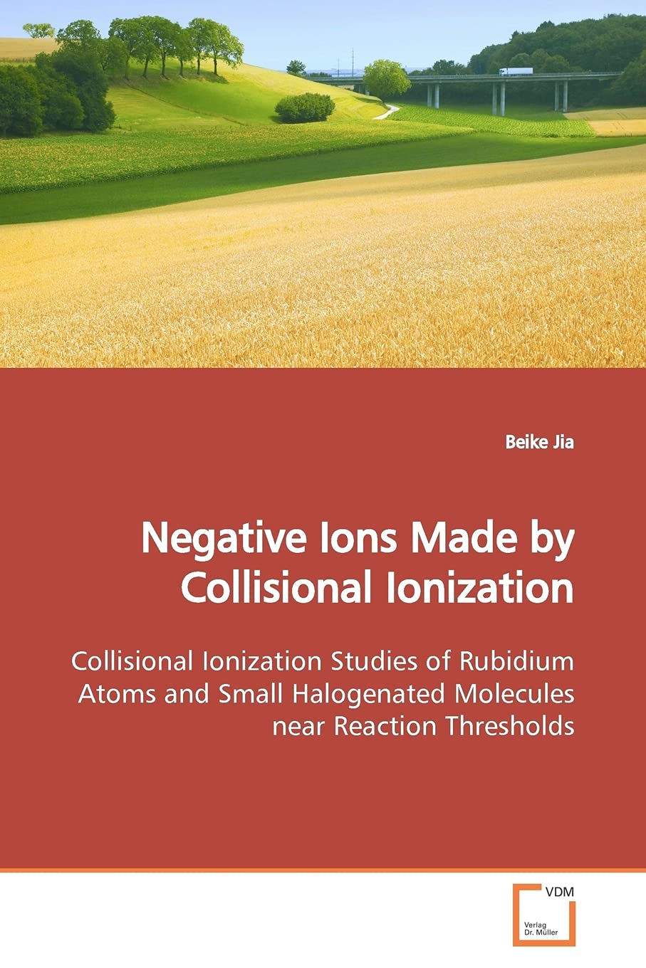 Negative Ions Made by Collisional Ionization: Collisional Ionization Studies of Rubidium Atoms and Small Halogenated Molecules near Reaction Thresholds