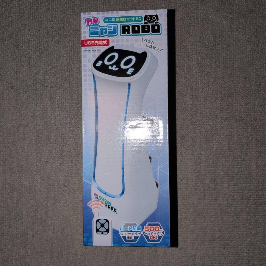 ネコ型 配膳ロボットRC マイニャンロボ Amazon | ネコ型 配膳