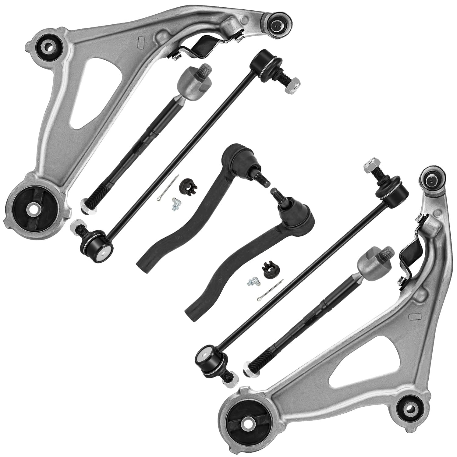 Detroit Axle - 8pc Front End Replacement Kit for 13-19 Nissan Pathfinder