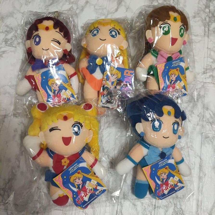 セーラームーンR のぬいぐるみセット ☆レア☆ 美少女戦士セーラームーン R ぬいぐるみ セット - メルカリ