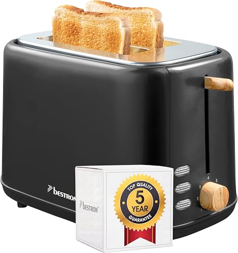 Best Toaster ATO850BW 800W bk/madera | 2-Scheiben