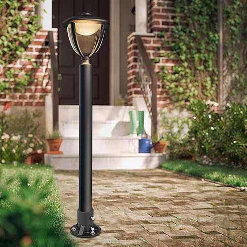 Miniatura 7 de Insaga Chain Link Fence Pole Floor Flange, 2" Base Flange, Heavy Solid Fence Post Concrete Mount for Holding The FenceMailboxFlag Round Posts(OD