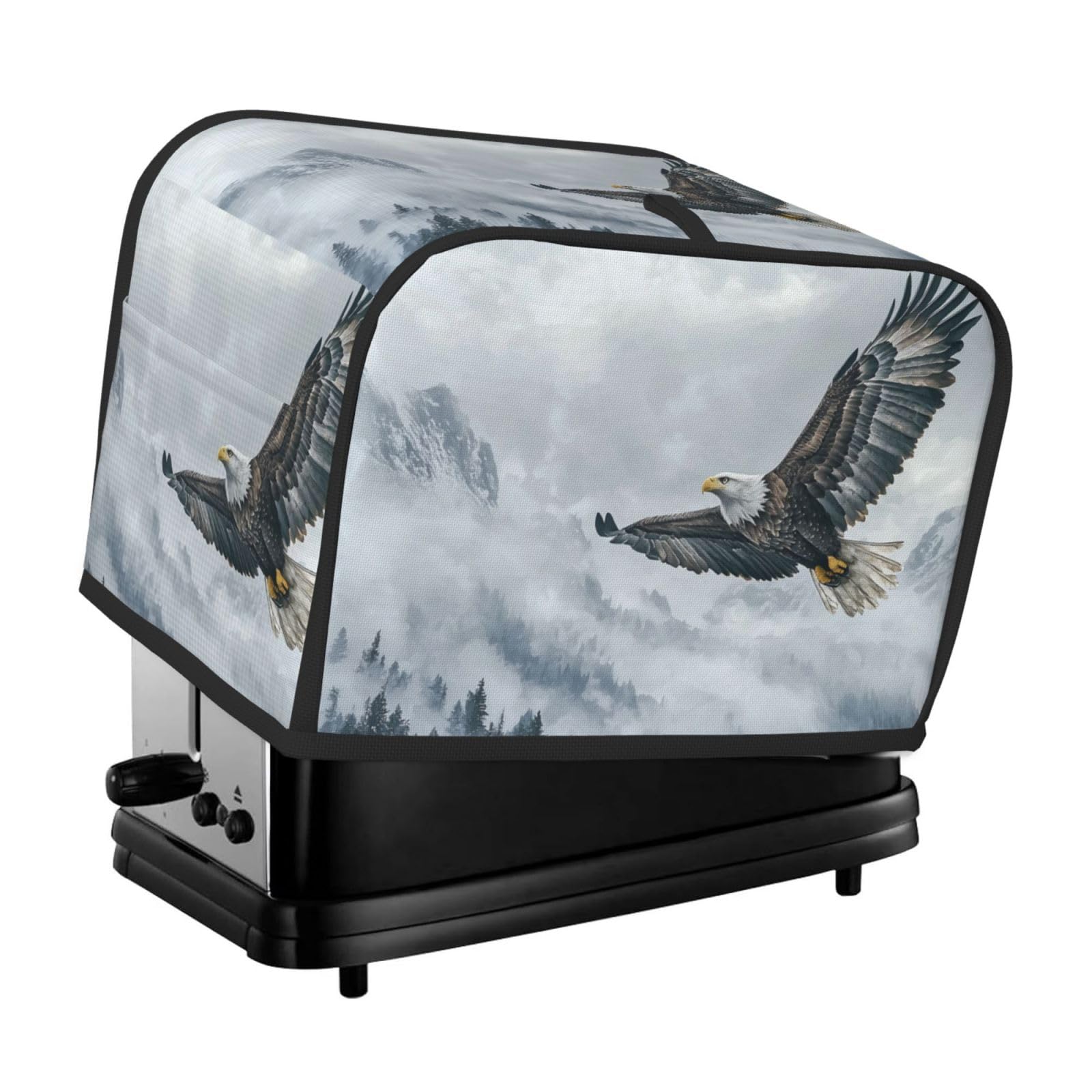 Smazdfxx As Pic Watercolor Eagle Soaring Over The Mountains Toaster Cover 2 Slice Toaster Covers Bread Maker Cover Kitchen Small Appliance Covers Kitchen Accessories