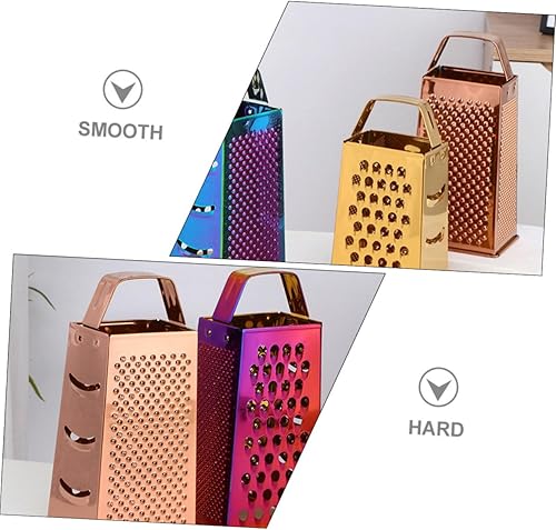 Miniatura 6 de Herramienta de rallador de acero inoxidable, trituradora multifuncional de verduras y quesos para una preparación segura y segura, suministros de