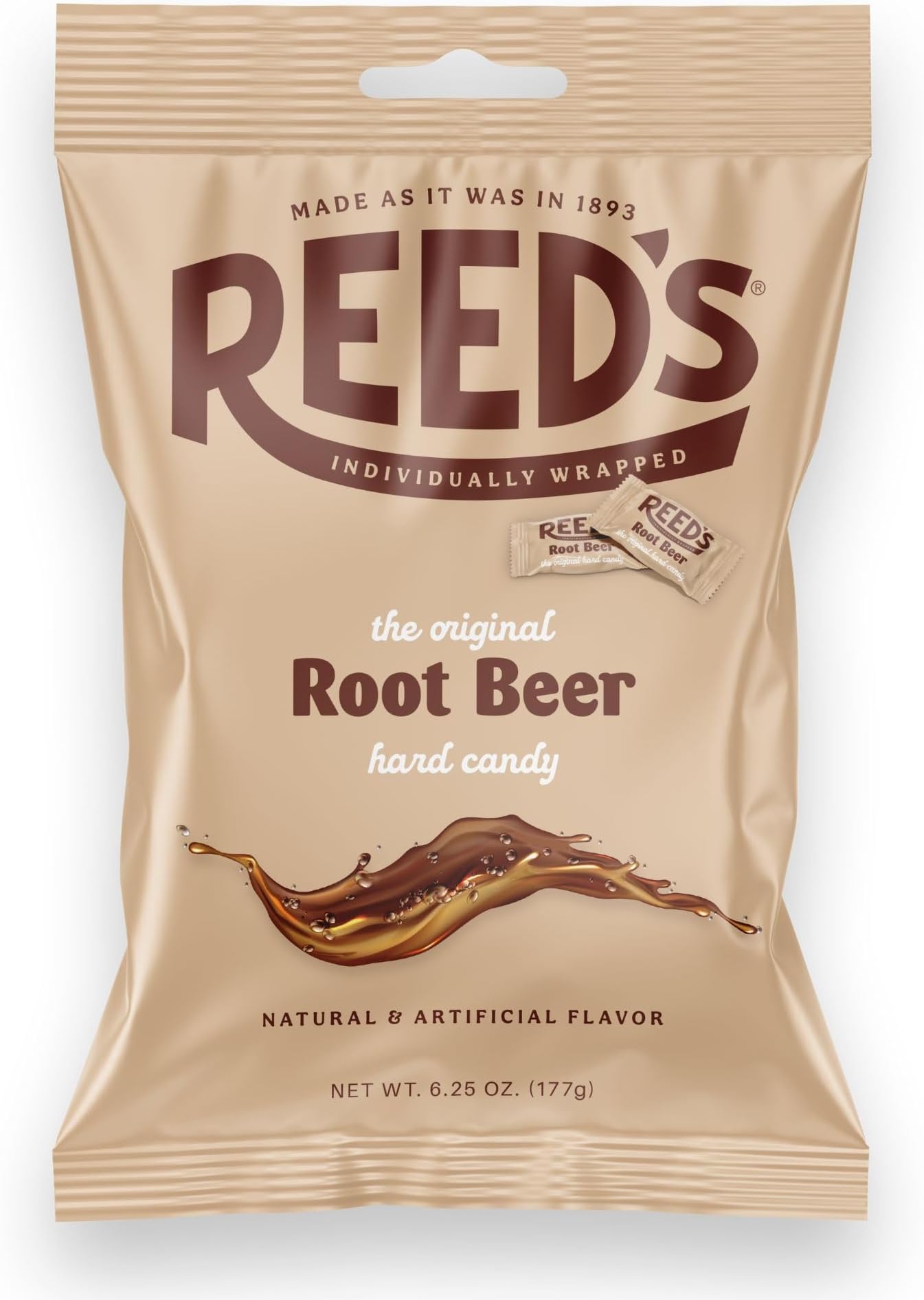 Reed’s Individually Wrapped Root Beer Candy Traditional
