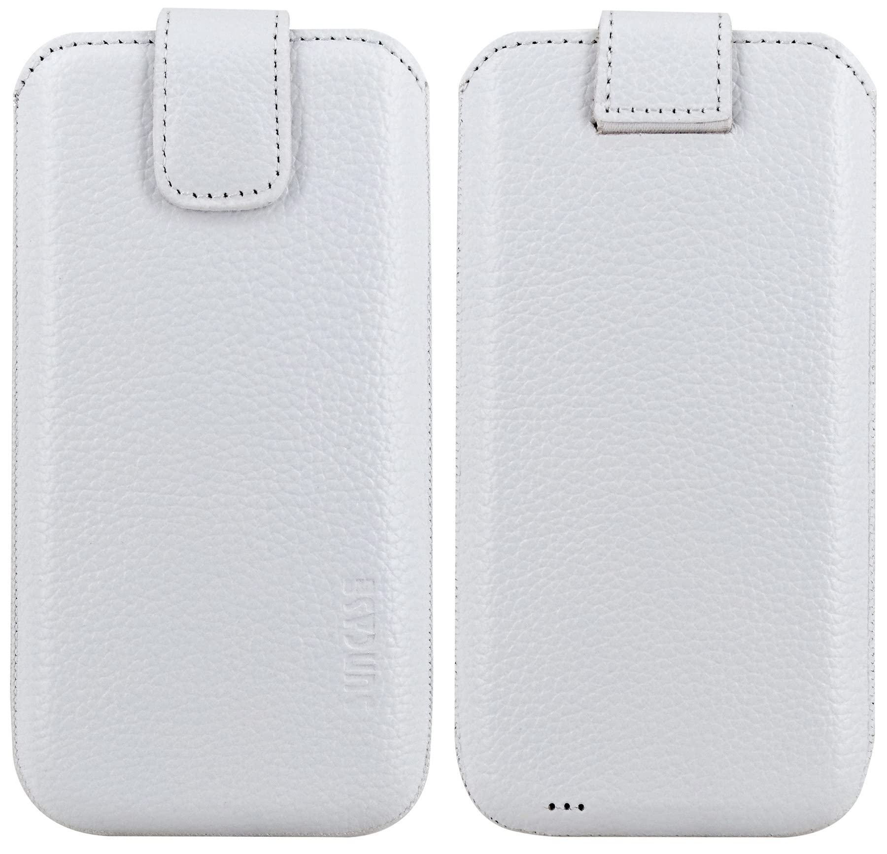 Suncase Funda De Piel Compatible Con IPhone 15 Pro (6,1 Pulgadas) Con Funda Transparente Adicional, Carcasa De Silicona (con Función De Extracción Y Cierre Magnético) En Color Rosa Salmón Envejecido