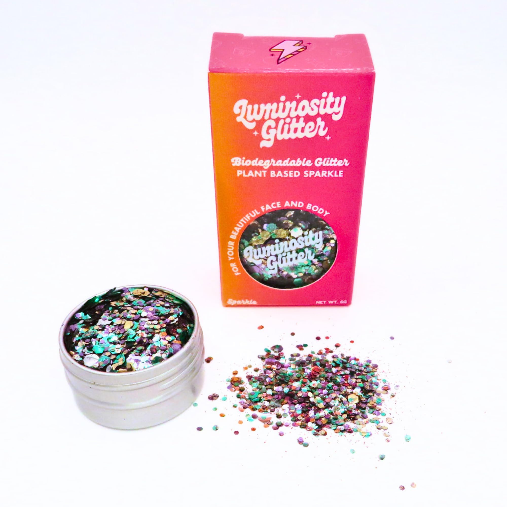 Biodegradable Glitter, Purple - Image 4
