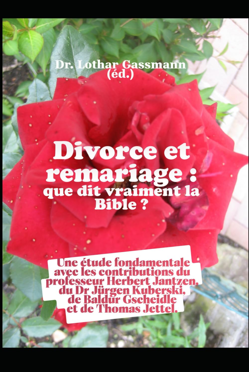 Divorce et remariage : que dit vraiment la Bible ?: Une étude fondamentale avec les contributions du professeur Herbert Jantzen, du Dr Jürgen Kuberski, de Baldur Gscheidle et de Thomas Jettel.
