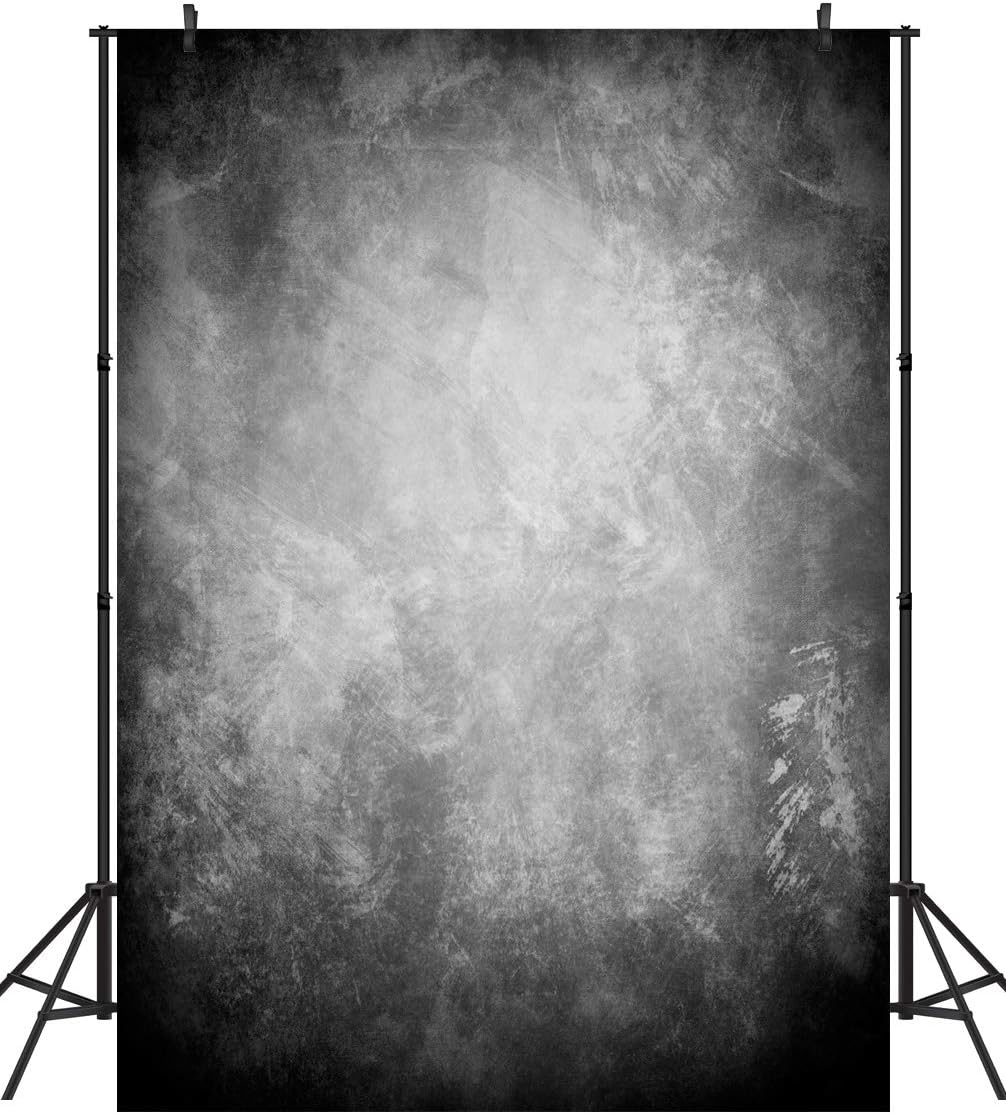 5X7FT Abstract Black Grey Retro Photograghy Backdrop Customized Photo Background CP Studio Prop GMTX08A