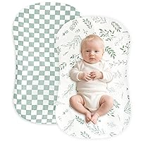 Vista 12 de Funda de tumbona de muselina para bebé de Hooyax, 100% algodón, funda duradera para tumbona de recién nacido, funda suave y transpirable