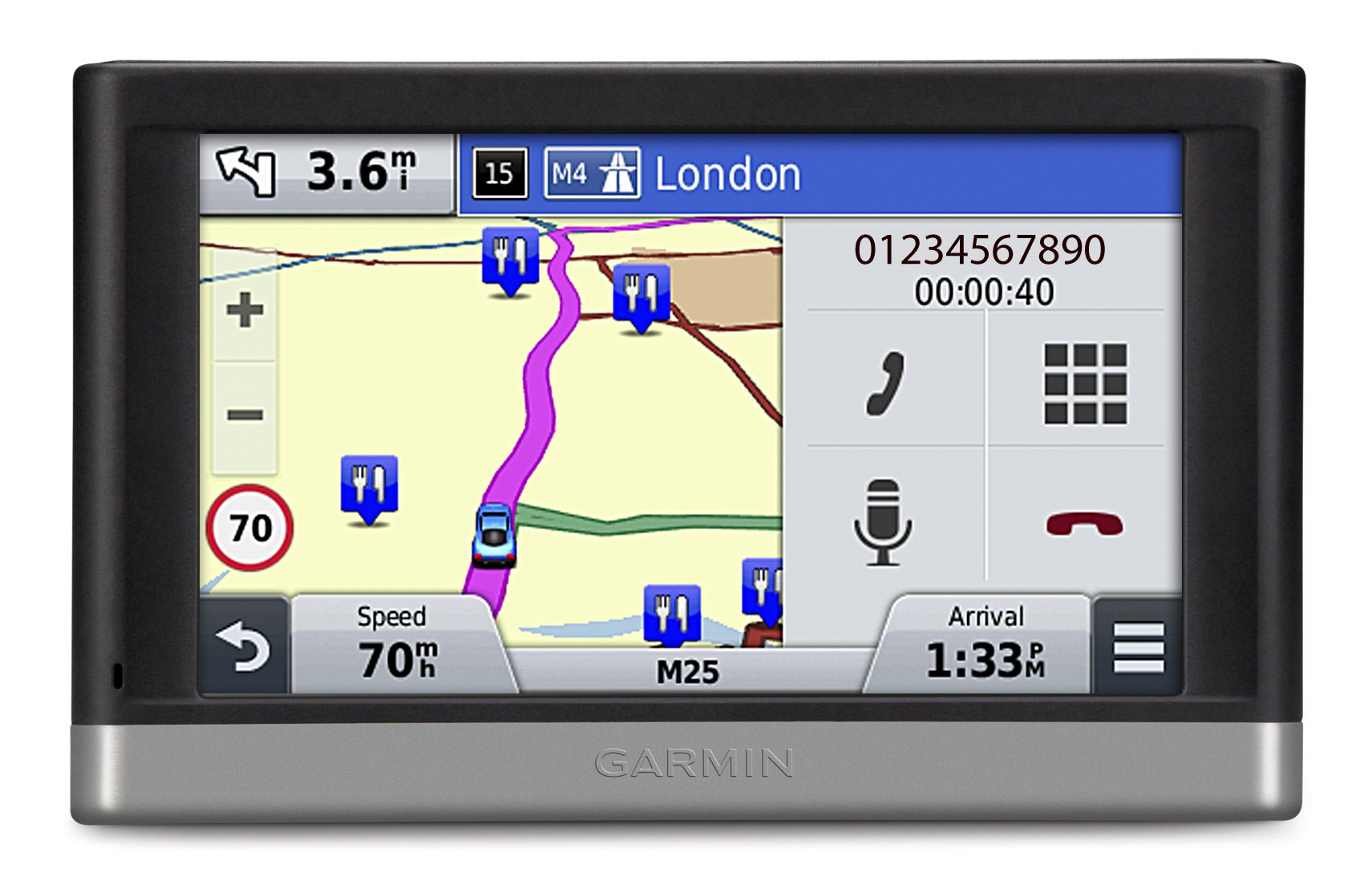 Garmin nuvi 2497LM 4.3 inch Sat Nav with Full Europe Maps, Free Lifetime Map Updates and Bluetooth — view 5