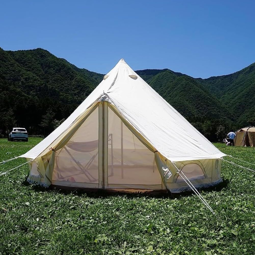 Luxruy 3M 4M 5M 6M Oxford Bell Tent Waterproof Safari Yurt Tent