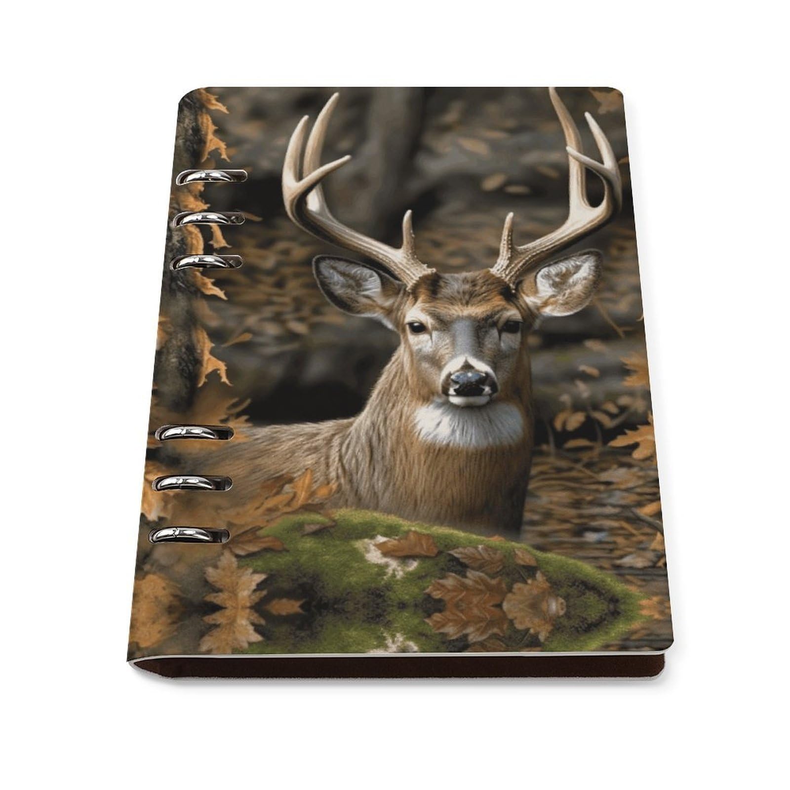 Cuaderno A5 de hojas sueltas plano para escribir diarios sin incomodidad 8