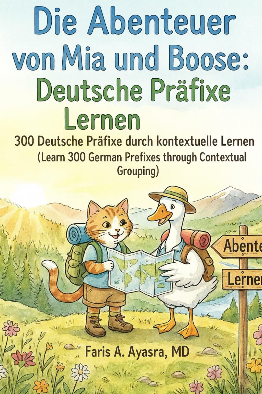Die Abenteuer von Mia und Boose: Learning 300 German Verb Prefixes Through Adventure