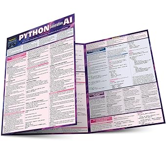 Python with Generative AI a QuickStudy Laminated Programming Reference Guide