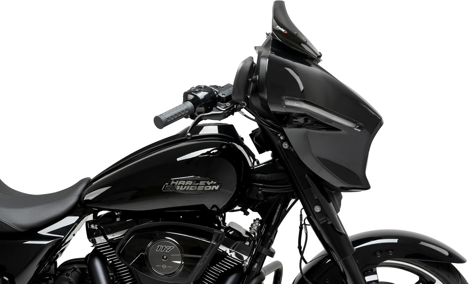 Puig HIGH-Road Sport Screen Harley Davidson Street Glide FLHX 24-25