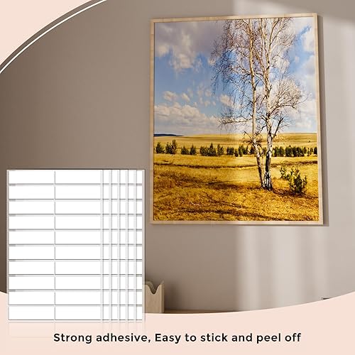 Miniatura 2 de 120 tiras adhesivas de doble cara para pared, nano puntos pegajosos, masilla de montaje de dos caras, masilla de museo, tachuelas adhesivas sin