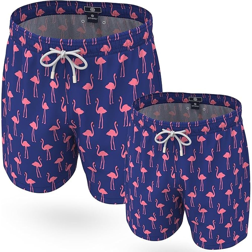 stivano valiani Father and Son Matching Swim Trunks-picture-31