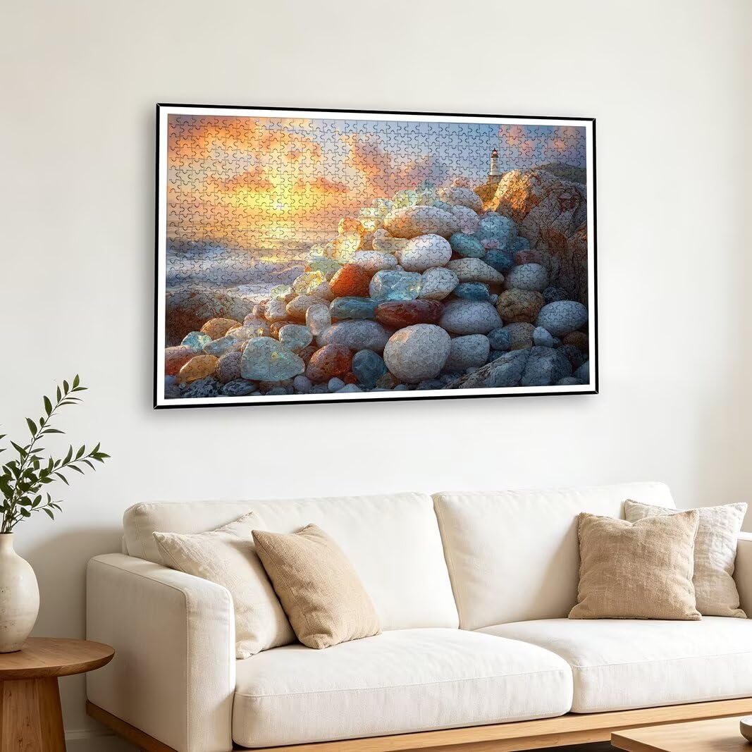 Puzzle 2000 Pièces Adultes, Puzzle 2000 Pieces Coucher Soleil, Cadeau -2160