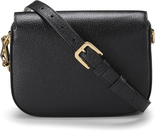 Pre-loved Adidas x Gucci Leather 1955 Horsebit Shoulder Bag Medium, Black