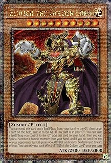 Eldlich The Golden Lord (Alternate Art) (Quarter Century Secret Rare) - RA01-EN019 - Quarter Century Secret Rare - 1st Edition