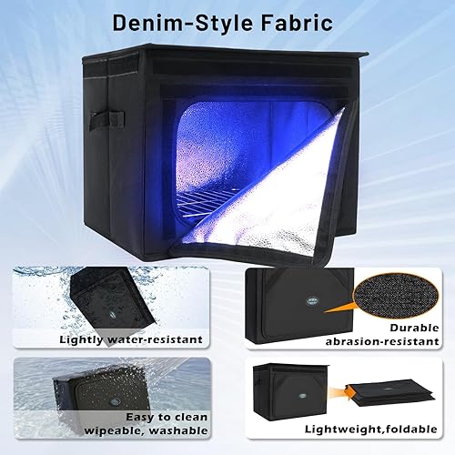 Miniatura 4 de Lámpara de luz de curado de resina para impresora 3D Caja de luz de curado de gran tamaño para máquina Impresora 3D Luz LED 365nm Resina