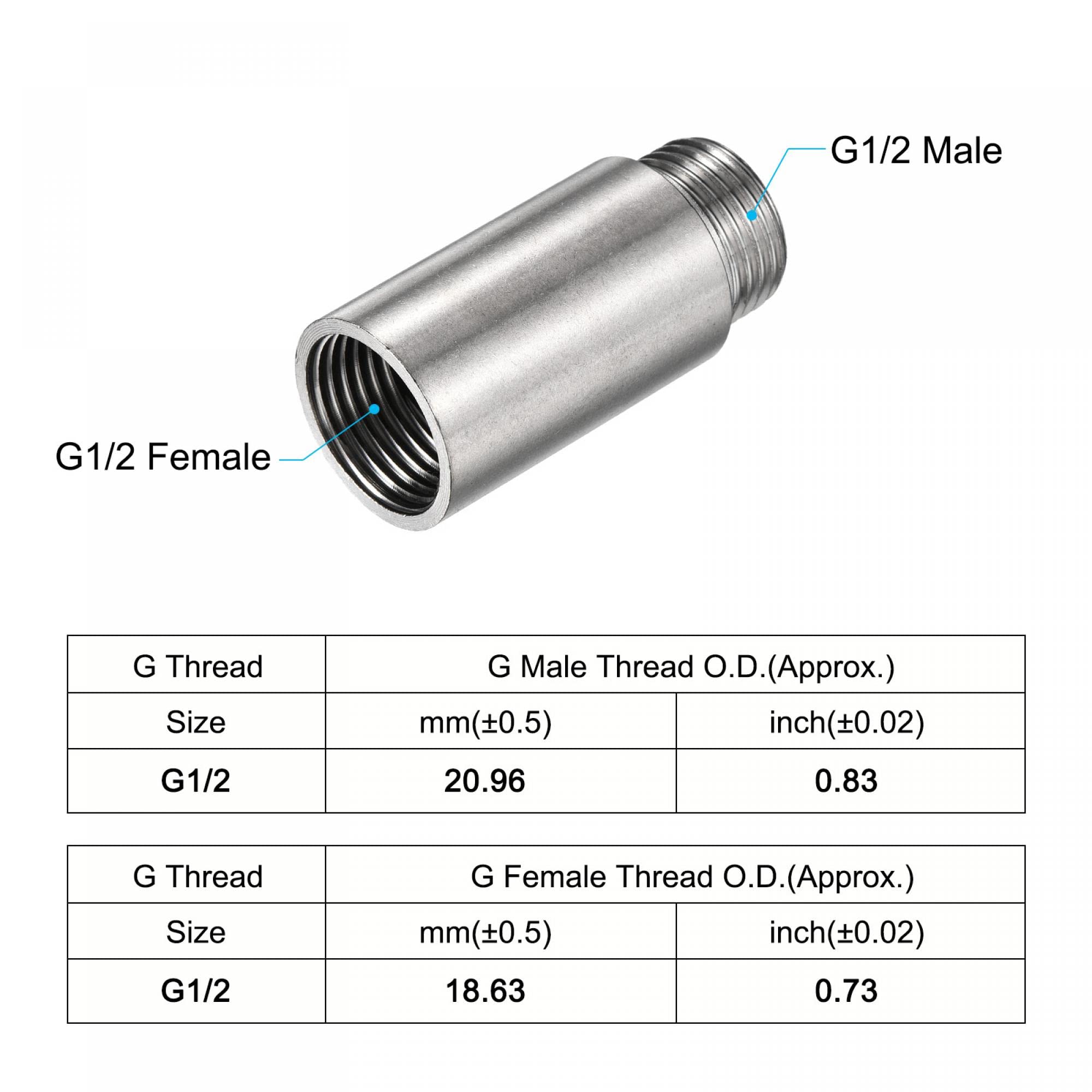 Raccordo Senza Perdite Connettori Da 3/4 GHT Femmina A 3/4 NPT Maschio Per Tubo Connettore Maschio Femmina Ottone